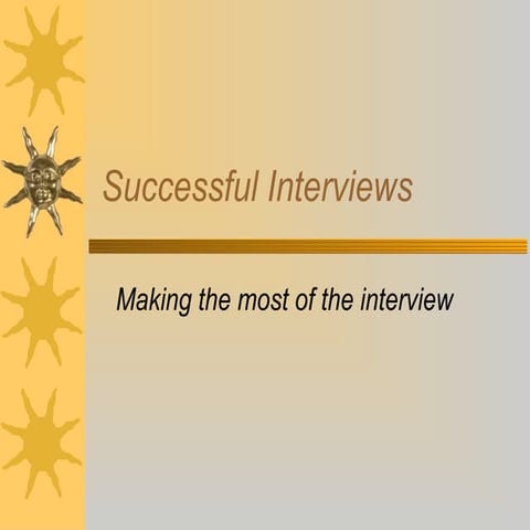 Basics of Interview..................ppt