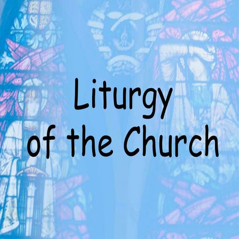 Basics of Liturgy for Lay Ministers.pptx