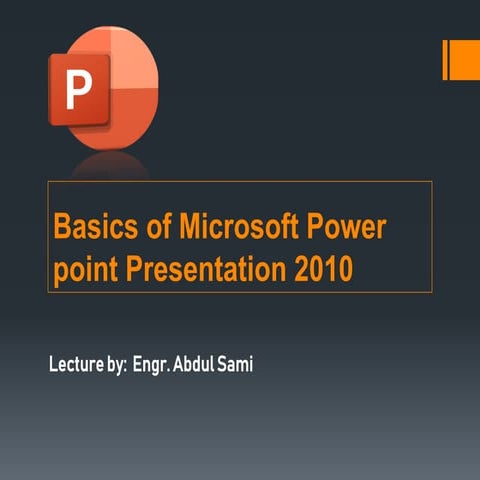 Introduction about power point | PPTX