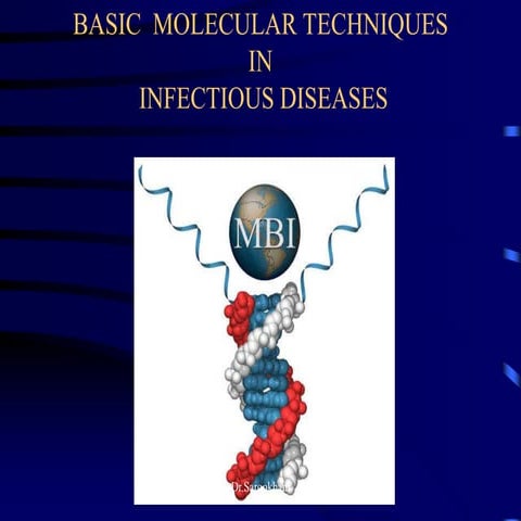 Basics of molecular tests for infections.ppt