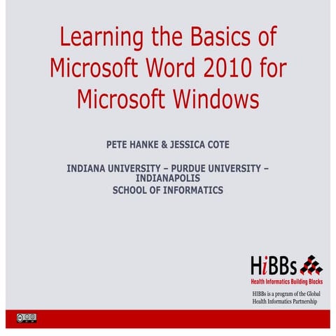 Basics of MS word for enhancing MS office suite understanding