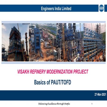 Basics of Phased array ultrasonic testing and TOFD.pptx
