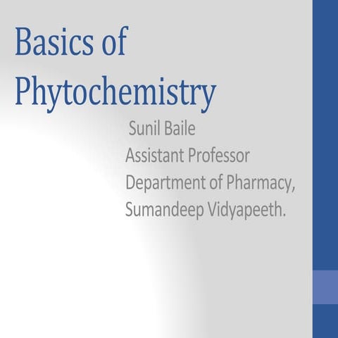 Basics of Phytochemistry PPT.pptx