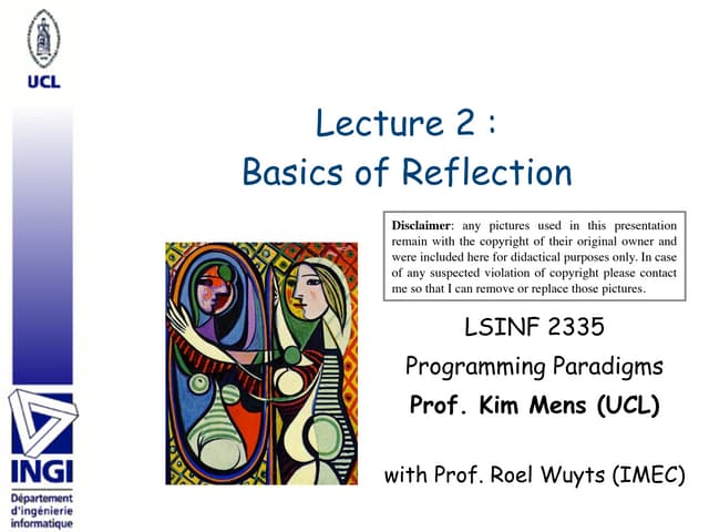 Basics of reflection