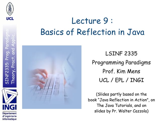 Basics of reflection in java