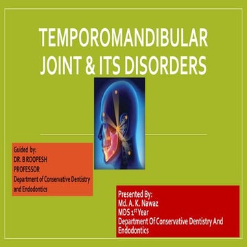 BASICS OF Temporomandibular joint..ppttt