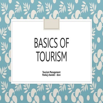 Basics of tourism.pptx