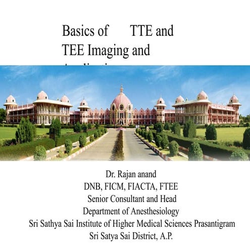 BASICS OF TTE & TEE trans esophageal echo.pptx