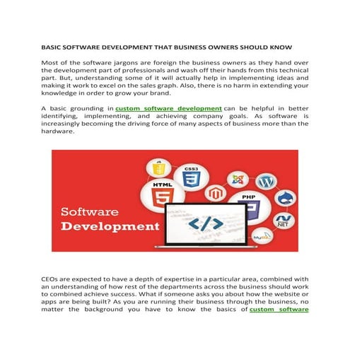 Custom Software Development | Best Software Development Company