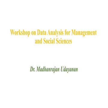 Basic Statistics Until Regression in SPSS