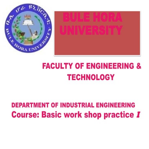 basic  workshop for mechanical engineering