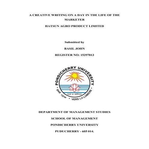 Basil john mm field assignment jan2016