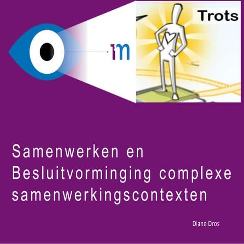Besluitvorming en samenwerken in complexe systemen | PPTX