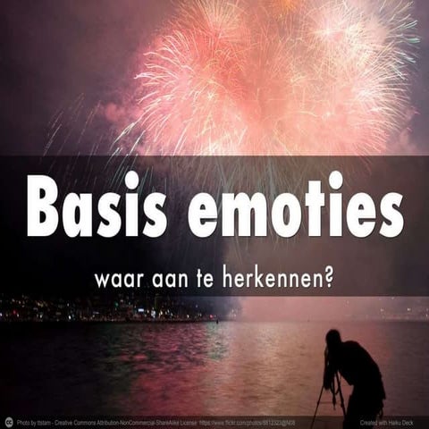 Basis emoties