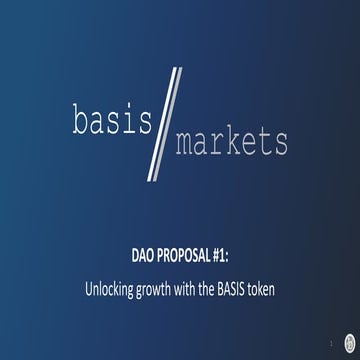 BASIS MARKETS - DAO_proposal_1_-_The_BASIS_Token.pdf