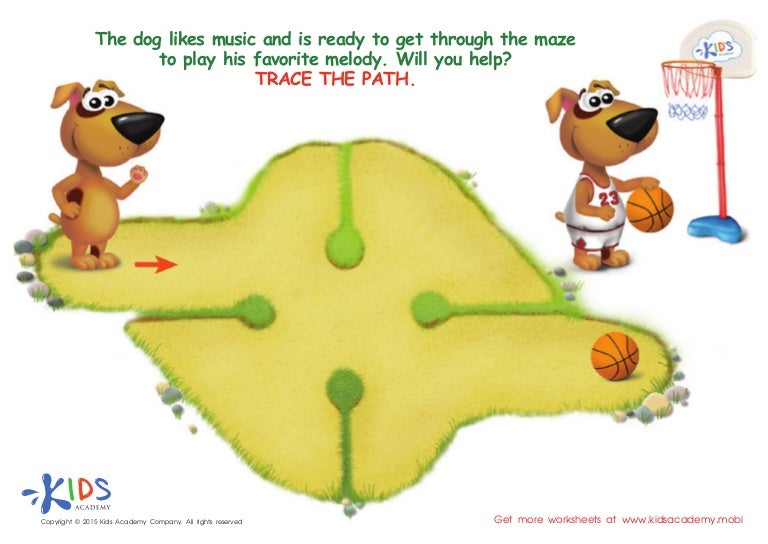 Basketball player free printable mazes