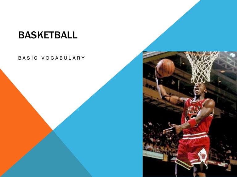 Basketball vocabulary