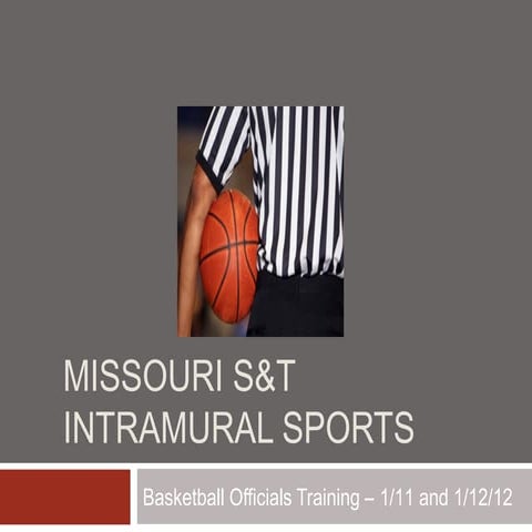 Basketball training spring 2012