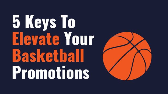 5 Keys To Elevate Your Basketball P...