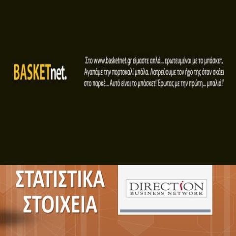 Basketnet.gr: Online Media Kit