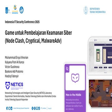 IDSECCONF2025 - Baskoro Adi Pratomo - Game untuk Pembelajaran Keamanan Siber.pdf