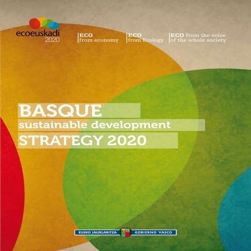 Basque sustainable development strategy 2020