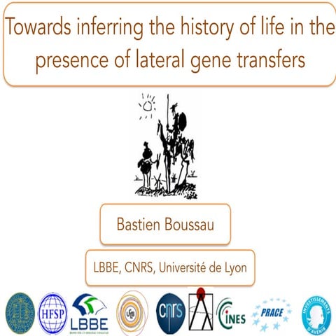 Towards inferring the history of life in the presence of lateral gene transfe...
