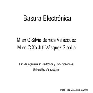 Basura Electronica