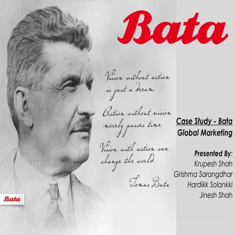 Bata Global Marketing Strategy!!