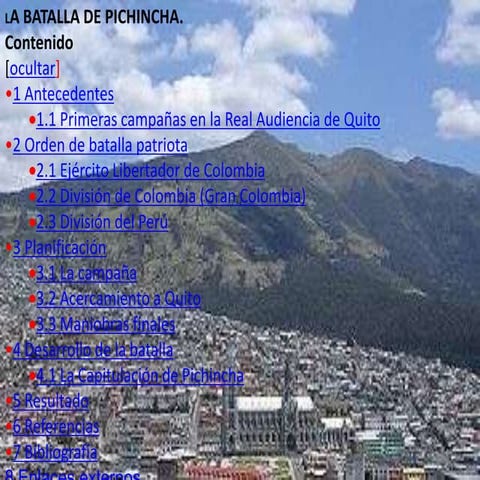 Batalla de pichincha