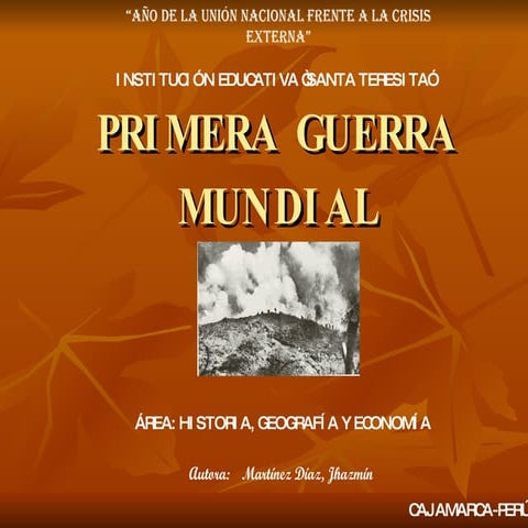 Batallas De La Primera Guerra Mundial