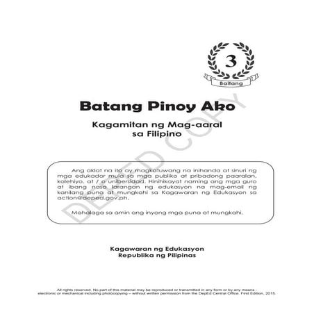 Batang Pinoy Ako 3. Yunit 4 Kagamitan ng Mag-aaral sa Filipino.pdf