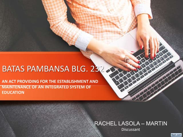 Batas Pambansa Blg. 232