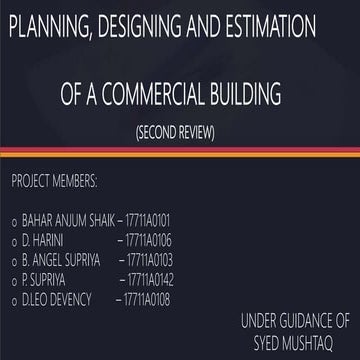 ANALYSIS AND DESIGN OF MULTI STOREY (G+5) COMMERCIAL BUILDING BY STAAD ...