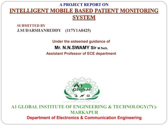 INTELLIGENT MOBILE BASED PATIENT MONITORING SYSTEM