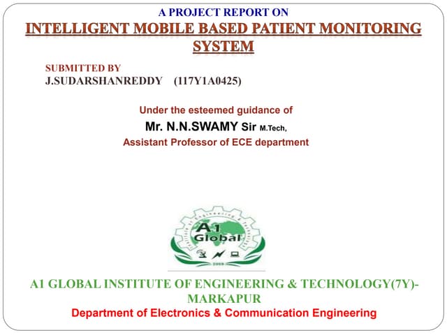 INTELLIGENT MOBILE BASED PATIENT MONITORING SYSTEM