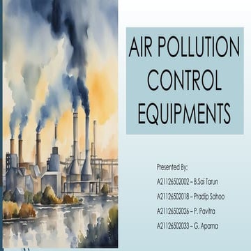 air pollution control equipments in industries.pptx