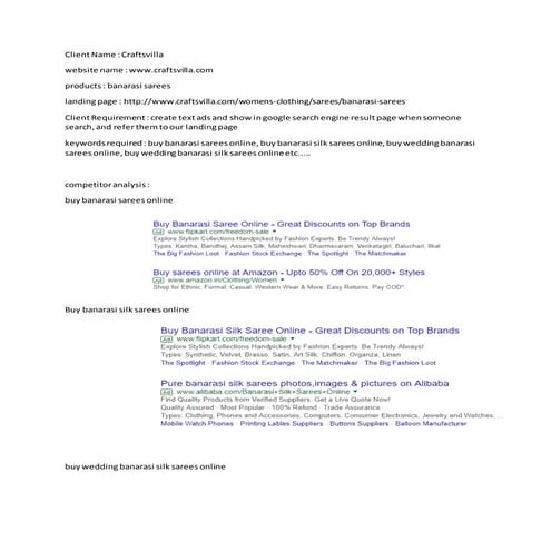 competitors analysis