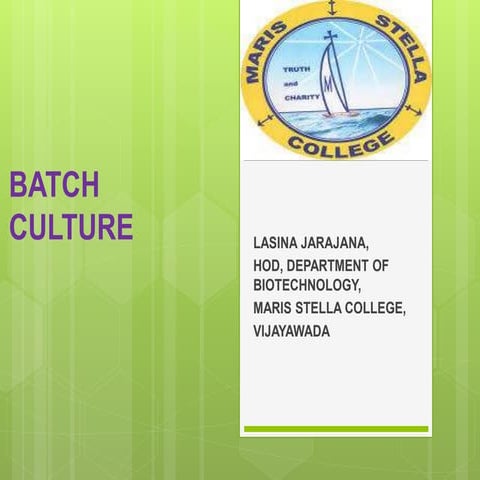 Batch culture
