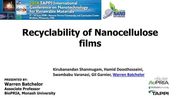 Spraying nanocellulose on the paper | PPT