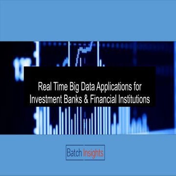Dev Lakhani, Data Scientist at Batch Insights  "Real Time Big Data Applicatio...