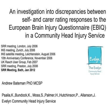 Bateman bathsrr jan2013slides | PPT