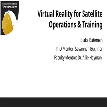 Employment of Virtual Reality Technology to Enhance Human Spaceflight ...