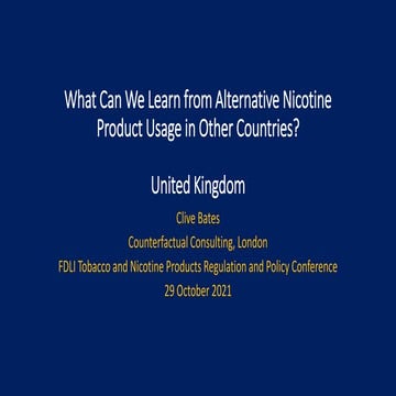 FDLI - Lesson for the US from other jurisdictions - the United Kingdom -29 Oc...