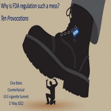 Why is FDA regulation such a mess