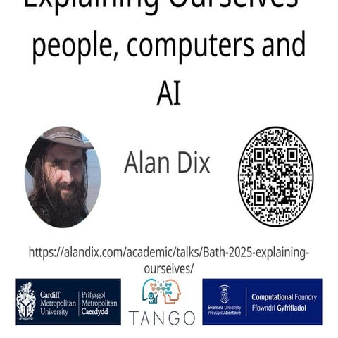 Explaining ourselves – people, computers and AI