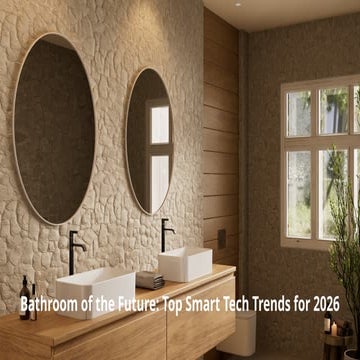 Bathroom of the Future: Smart Wellness Tech Trends for 2026 | PPTX