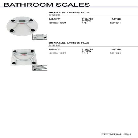 DIGITAL BATHROOM SCALE