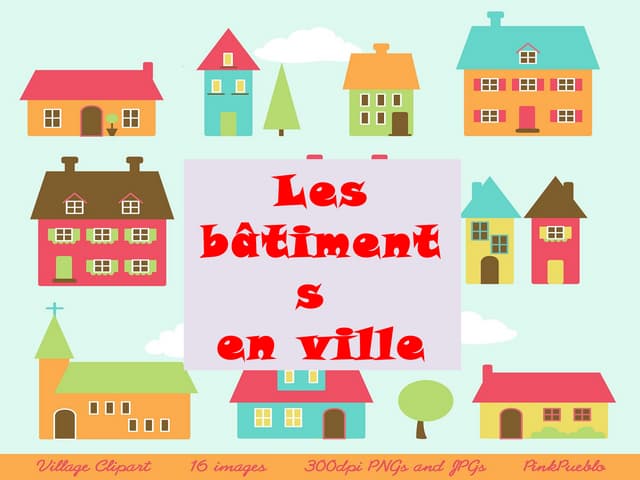 Lexique la ville d´après La Page du...