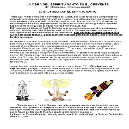 Bautismo con el Espiritu Santo